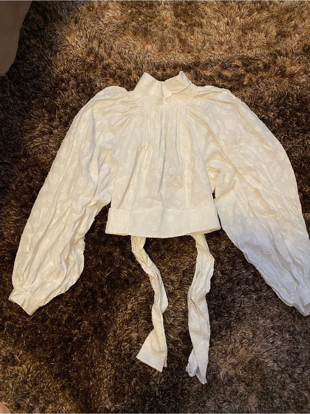 Acler puff sleeves blouse